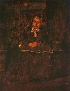 Mihaly Munkacsy Seated Old Woman oil painting picture wholesale